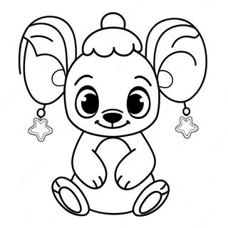 Christmas Stitch Coloring Pages