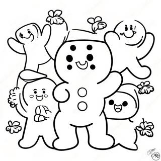 Sour Patch Candy Characters Coloring Page 66361-54807