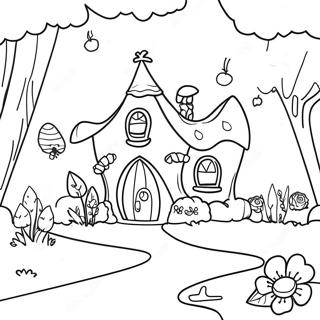 Fairyland Coloring Page 66370-54811