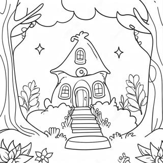 Fairyland Coloring Page 66370-54812