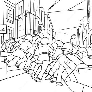 Barricade In Action Coloring Page 66391-54823