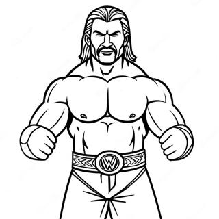 Wwe Coloring Page 66410-54830