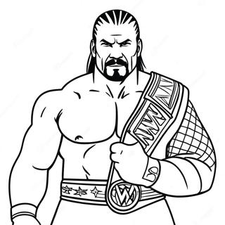 Wwe Coloring Page 66410-54831