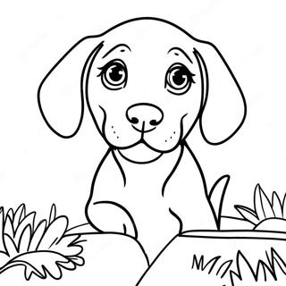 Weimaraner Coloring Pages