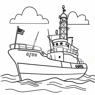 Coast Guard Coloring Page 66450-54866