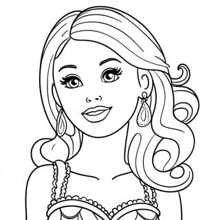 Barbie Stacie Coloring Page 66460-54879