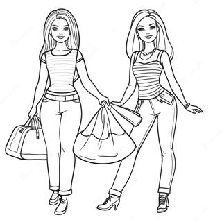 Barbie Stacie Coloring Page 66460-54880