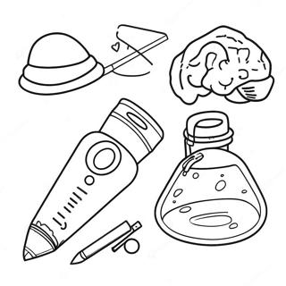 Forensic Science Coloring Page 66470-54883