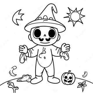 Spooky Month Coloring Page 66490-54915