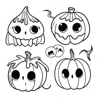 Spooky Month Coloring Pages