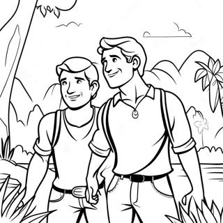 Uncharted Coloring Pages