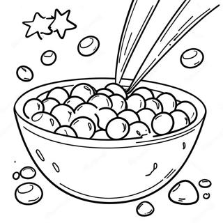 Cereal Coloring Pages