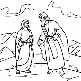 Elijah And Elisha Coloring Page 66560-54972