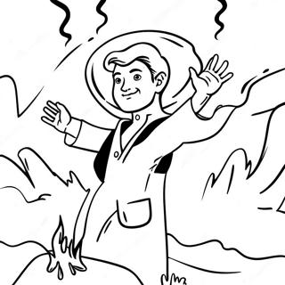 Elijah S Miraculous Fire Coloring Page 66561-54966