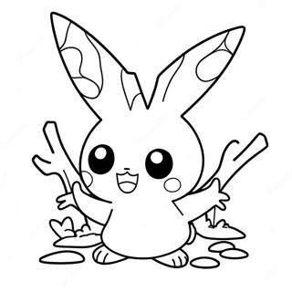 Mimikyu Coloring Page 66580-54974