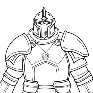 Alphonse Elric In Armor Coloring Page 66621-55017