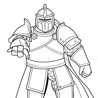 Alphonse Elric In Armor Coloring Page 66621-55020