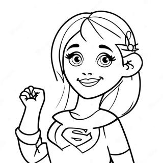 Super Mom Coloring Page 66630-55024