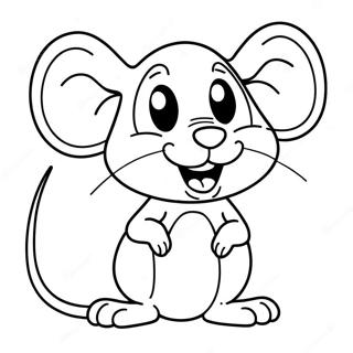 Jerry Mouse Coloring Pages