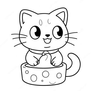 Chococat Coloring Pages