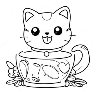 Chococat Coloring Page 6664-5419