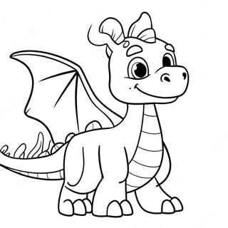 Puff The Magic Dragon Coloring Page 66650-55039