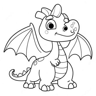 Puff The Magic Dragon Coloring Page 66650-55040