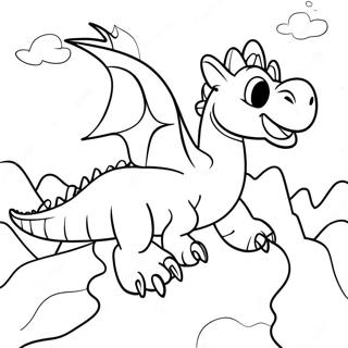 Puff The Magic Dragon Coloring Pages