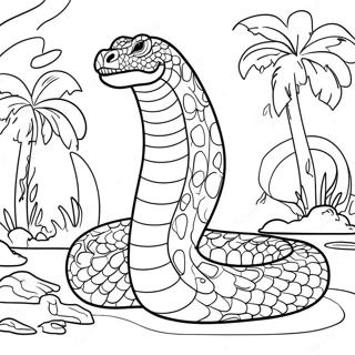 Titanoboa Coloring Page 66670-55054