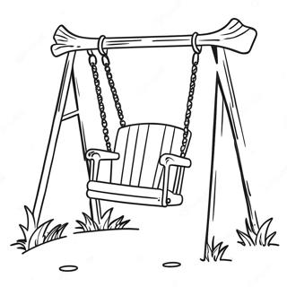 Swing Coloring Page 66690-55095