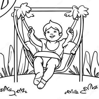 Swing Coloring Page 66690-55096