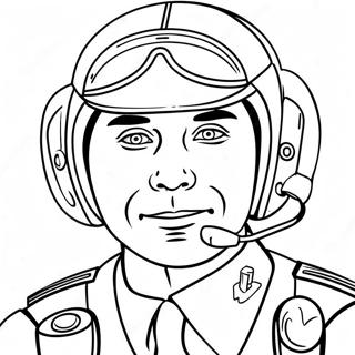 Pilot Coloring Pages