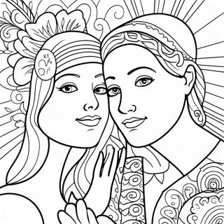 Love God Love Others Coloring Page 66740-55118