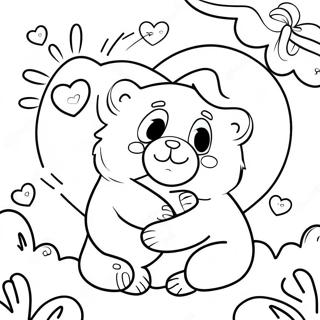 Heartwarming Love God Coloring Page 66741-55107