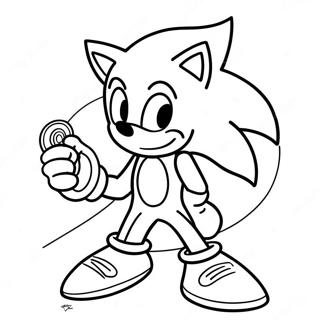 Sonic Valentine Coloring Page 66760-55122