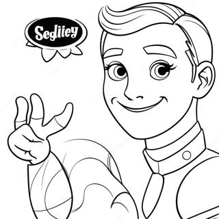 Lazy Town Coloring Page 66790-55150