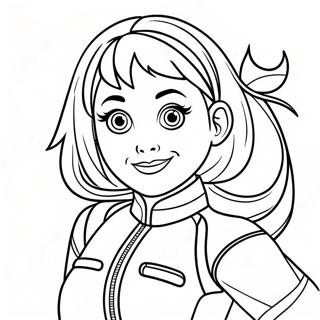 Sporty Spice From Lazy Town Coloring Page 66791-55146