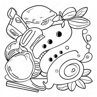 Parts Of Speech Coloring Page 66800-55160