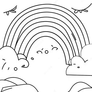 God S Promise Rainbow Coloring Page 66820-55168