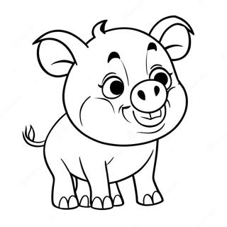 Porky The Pig Coloring Page 66830-55178