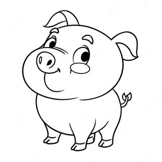 Porky The Pig Coloring Page 66830-55179