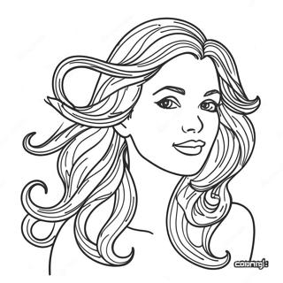 Hair Coloring Page 6684-5436