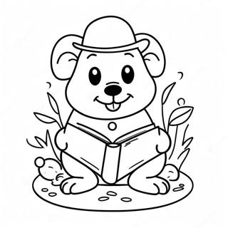 Mole Day Logo Coloring Page 66860-55208