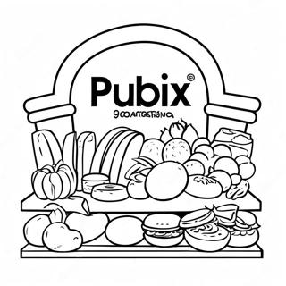 Publix Logo Coloring Page 66870-55212