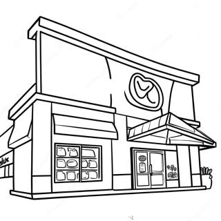 Publix Grocery Store Coloring Page 66871-55214