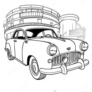 History Of Cars Coloring Pages