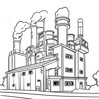 Factory Coloring Page 66910-55238