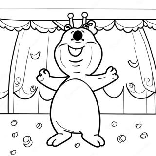 Nooshy Sing 2 Coloring Pages