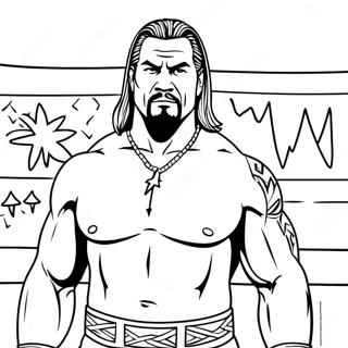 Wwe Coloring Page 66930-57734