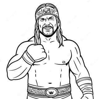 Wwe Coloring Page 66930-57735